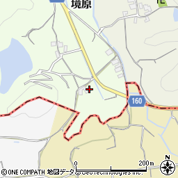 和歌山県和歌山市境原348周辺の地図