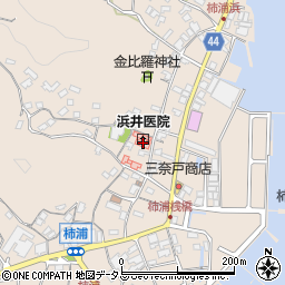 浜井医院周辺の地図