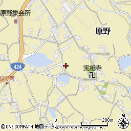 和歌山県海南市原野415-1周辺の地図