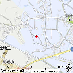 香川県三豊市高瀬町比地中42周辺の地図