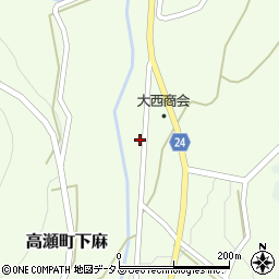 香川県三豊市高瀬町下麻1478周辺の地図