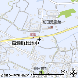 香川県三豊市高瀬町比地中1870周辺の地図