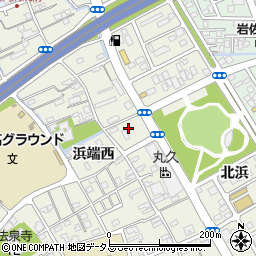 徳島県鳴門市撫養町斎田浜端北周辺の地図