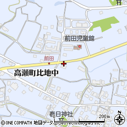 香川県三豊市高瀬町比地中1869周辺の地図