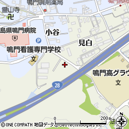 徳島県鳴門市撫養町斎田見白37-1周辺の地図