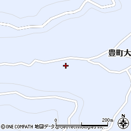 広島県呉市豊町大長5458周辺の地図
