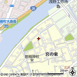 徳島県鳴門市撫養町北浜宮の東65-1周辺の地図