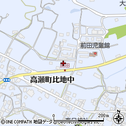 香川県三豊市高瀬町比地中1939-3周辺の地図