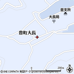 広島県呉市豊町大長5796-1周辺の地図