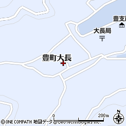 広島県呉市豊町大長5801周辺の地図