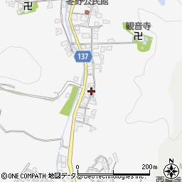 和歌山県和歌山市冬野1662周辺の地図