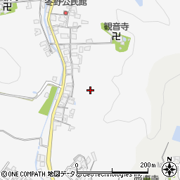 和歌山県和歌山市冬野1654周辺の地図