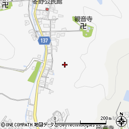 和歌山県和歌山市冬野1654周辺の地図