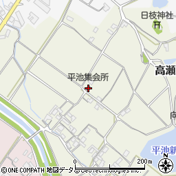 香川県三豊市高瀬町上勝間1913周辺の地図