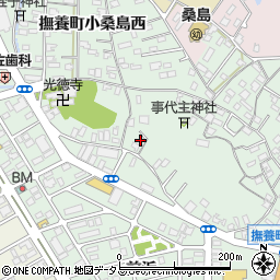 徳島県鳴門市撫養町小桑島前組70周辺の地図