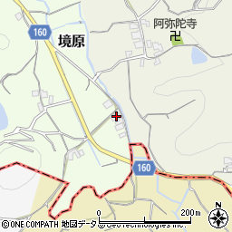 和歌山県和歌山市境原350周辺の地図