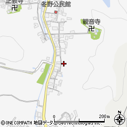 和歌山県和歌山市冬野1660周辺の地図