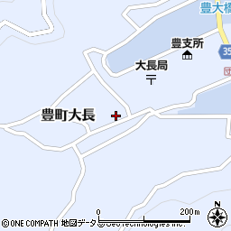 広島県呉市豊町大長5854-2周辺の地図