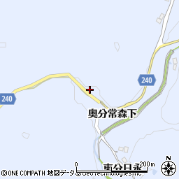 山口県美祢市大嶺町奥分392周辺の地図