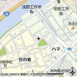 徳島県鳴門市撫養町弁財天周辺の地図