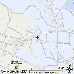 香川県三豊市高瀬町比地中186周辺の地図