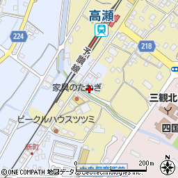 香川県三豊市高瀬町比地中1326周辺の地図