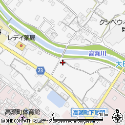 香川県三豊市高瀬町上高瀬1551-2周辺の地図