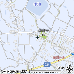 香川県三豊市高瀬町比地中145周辺の地図