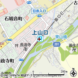 上山口駅周辺の地図