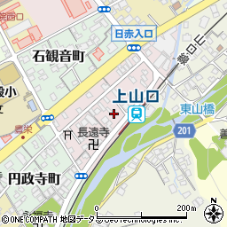 山口県山口市道祖町周辺の地図