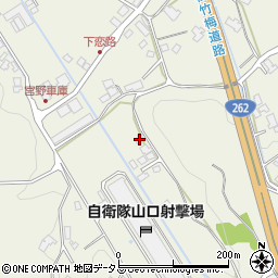 ヤマザキアパート周辺の地図