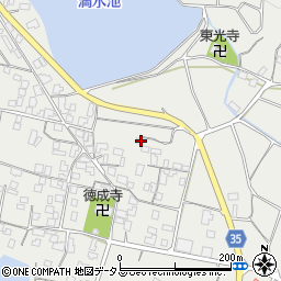 香川県三豊市高瀬町比地1911周辺の地図