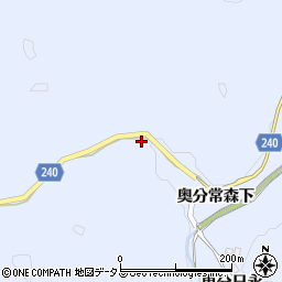 山口県美祢市大嶺町奥分381周辺の地図