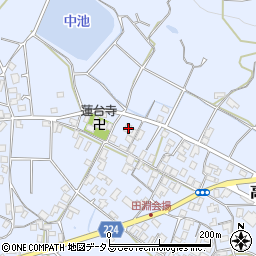 香川県三豊市高瀬町比地中430周辺の地図