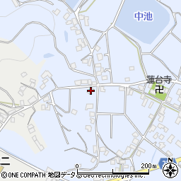 香川県三豊市高瀬町比地中165周辺の地図