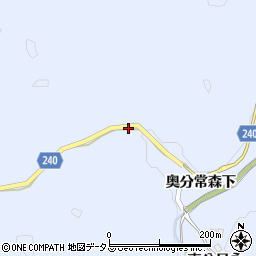 山口県美祢市大嶺町奥分380周辺の地図