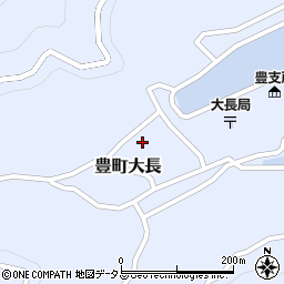 広島県呉市豊町大長5872-2周辺の地図