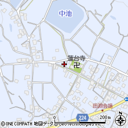 香川県三豊市高瀬町比地中415周辺の地図