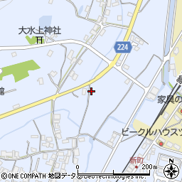 香川県三豊市高瀬町比地中1368周辺の地図