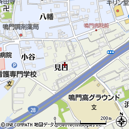 徳島県鳴門市撫養町斎田見白11-6周辺の地図