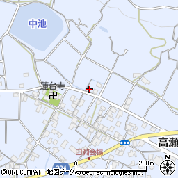 香川県三豊市高瀬町比地中2163周辺の地図