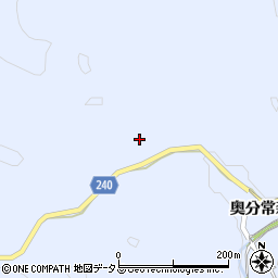 山口県美祢市大嶺町奥分374周辺の地図