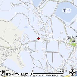 香川県三豊市高瀬町比地中203周辺の地図