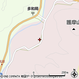 香川県さぬき市多和経座東周辺の地図