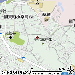 徳島県鳴門市撫養町小桑島日向谷14周辺の地図