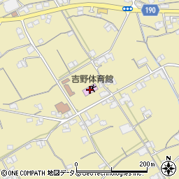 まんのう町吉野体育館周辺の地図