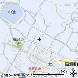 香川県三豊市高瀬町比地中2164周辺の地図
