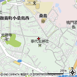 徳島県鳴門市撫養町小桑島日向谷15周辺の地図