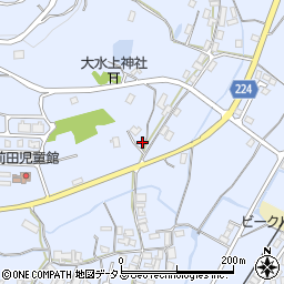 香川県三豊市高瀬町比地中1198周辺の地図