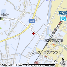香川県三豊市高瀬町比地中1359周辺の地図